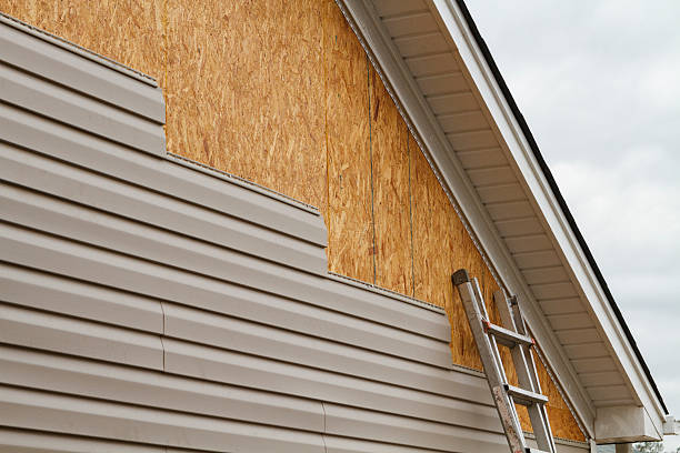 Professional Siding Inspection technician working in Saint James City, FL